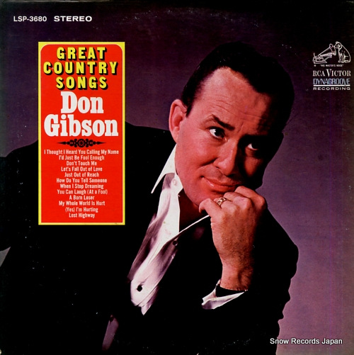 GIBSON, DON great country songs LSP-3680
