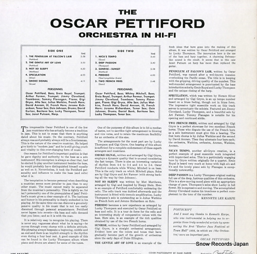 OSCAR PETTIFORD ORCHESTRA, THE in hi-fi VIM-5573(M)