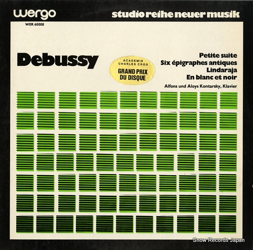 KONTARSKY, ALFONS AND ALOYS debussy; petite suite WER60008