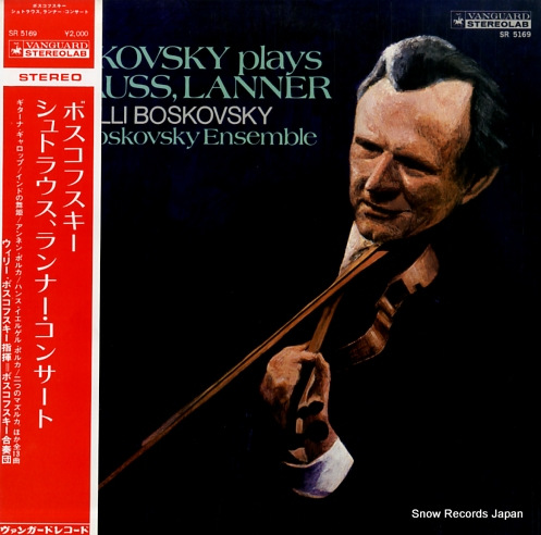 BOSKOVSKY, WILLI boskovsky plays strauss, lanner SR5169