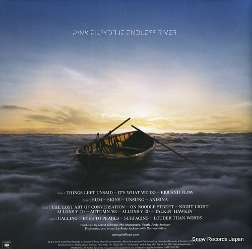 PINK FLOYD the endless river 88875007881