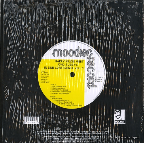 MUDIE, HARRY in dub conference volume one HM-108