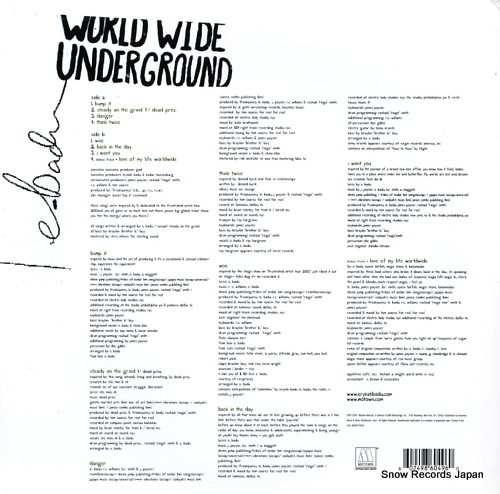 ꥫХɥ worldwide underground B0000739-01