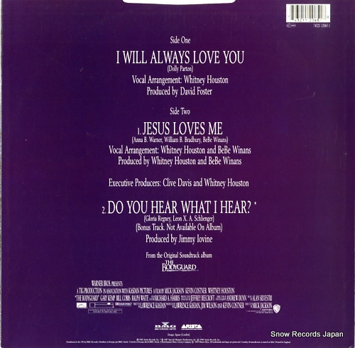 HOUSTON, WHITNEY i will always love you 74321120651