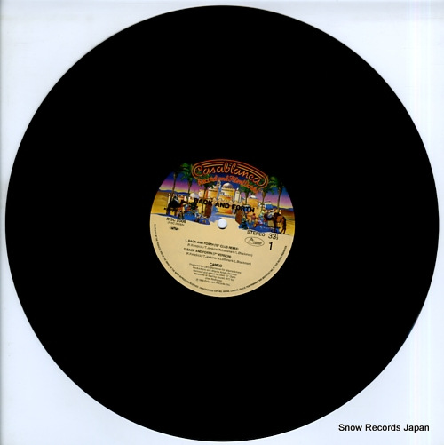 CAMEO back and forth R15C-2008 - disc