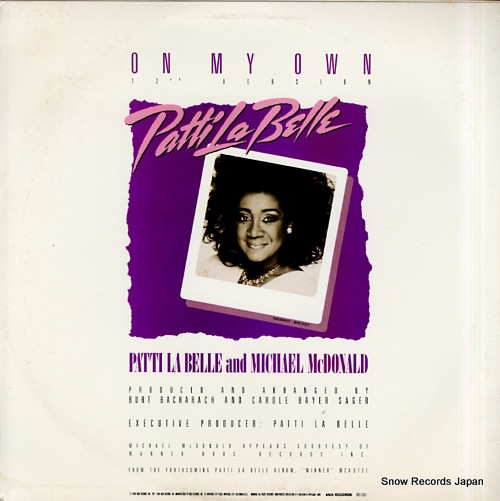 LABELLE, PATTI, AND MICHAEL MCDONALD on my own (12