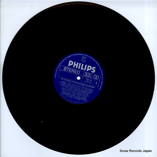 SWINGLE SINGERS, THE custom 20 encore FDX-50