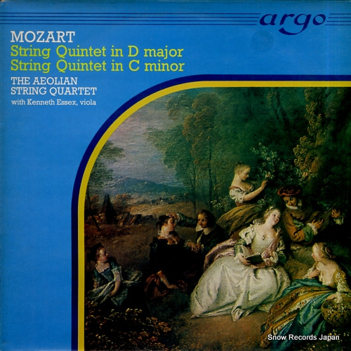 AEOLIAN STRING QUARTET, THE mozart; string quintet in d major & c minor ZK12