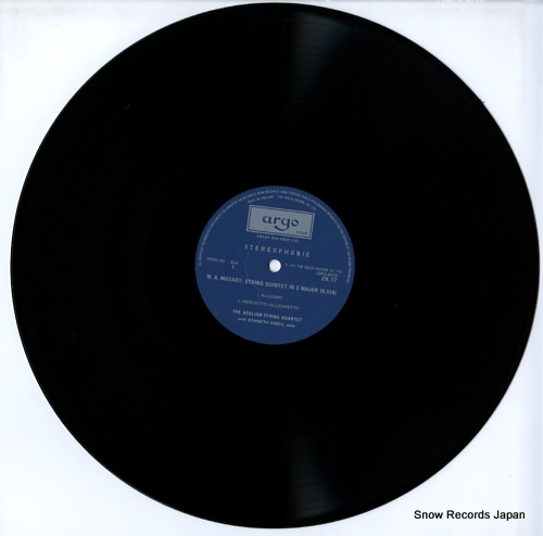 AEOLIAN STRING QUARTET, THE mozart; string quintet in c major, k.515 ZK17