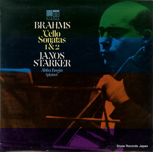 STARKER, JANOS brahms; cello sonatas 1 & 2 XID5164