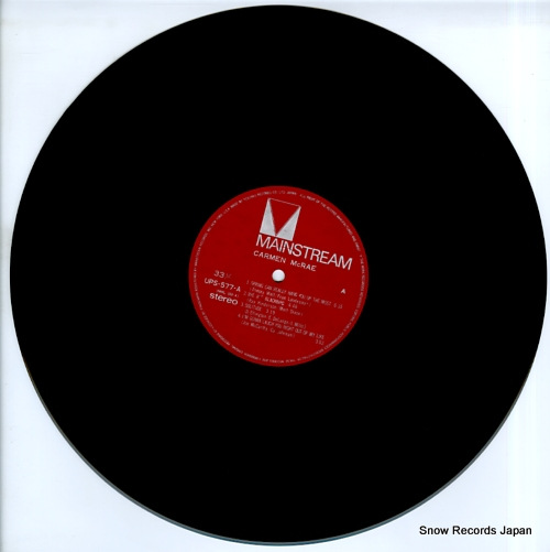 MCRAE, CARMEN carmen mcrae UPS-577-A