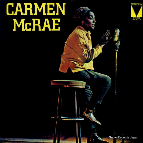 MCRAE, CARMEN carmen mcrae UPS-577-A