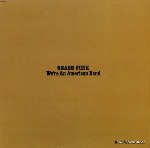 GRAND FUNK we're an american band SMAS-11207