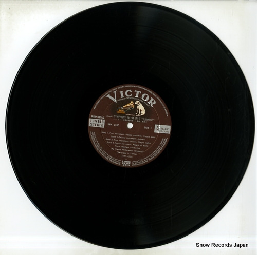 MONTEUX, PIERRE haydn; symphonies no.94 