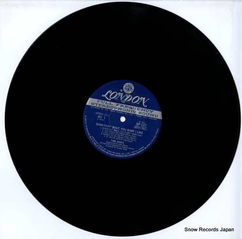 JONES, TOM somethin' bout you baby i like GP137