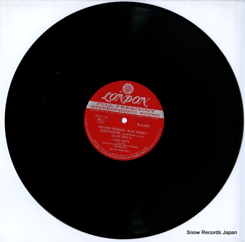 MEHTA, ZUBIN r.strauss; also sprach zarathustra SLA-1007