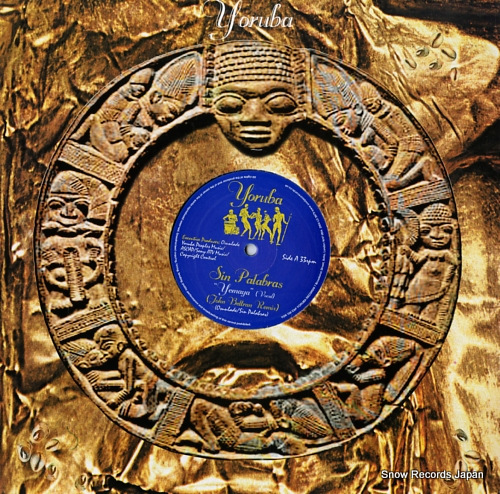 SIN PALABRAS yemaya8(remix) YOR106 - front cover