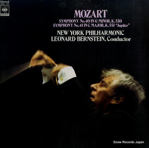 BERNSTEIN, LEONARD mozart; symphony no.40/no.41 SOCL157