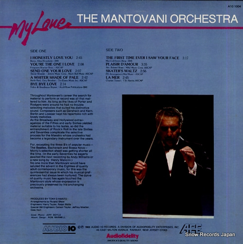 MANTOVANI my love A101004