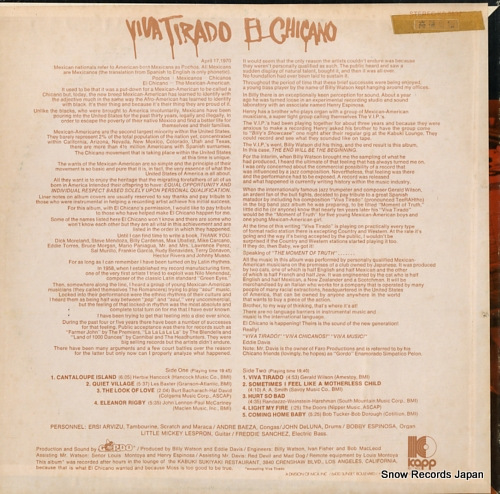 EL CHICANO viva tirado KS3632