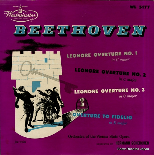 SCHERCHEN, HERMANN beethoven; leonore overture no.1 - no.3 WL5177