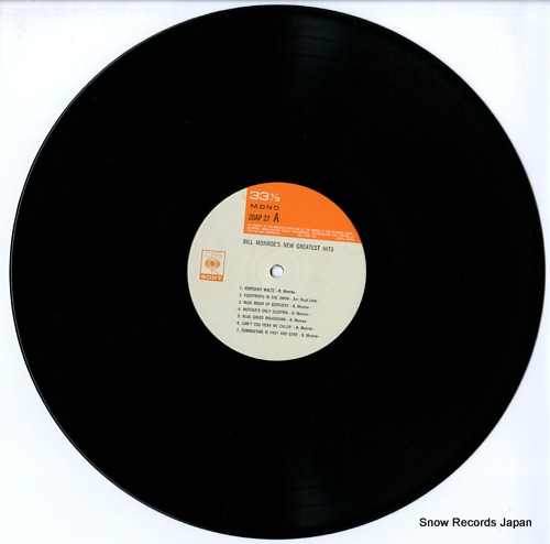 MONROE, BILL new greatest hits 20AP27