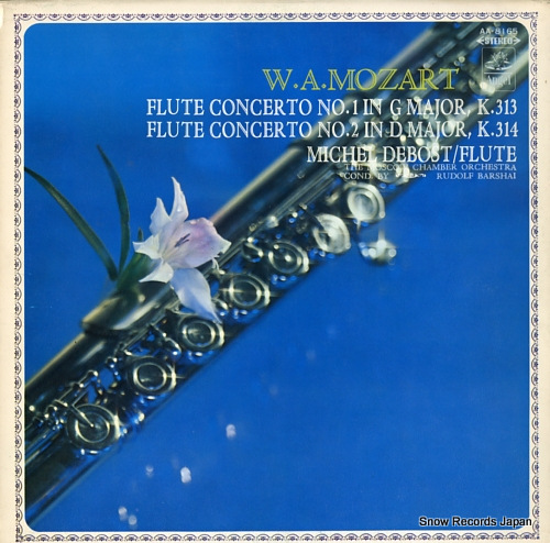 BARSHAI, RUDOLF mozart; flute concerto no.1/no.2 AA-8165