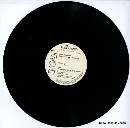 GOULD, MORTON ives; symphony no.1 variations on 