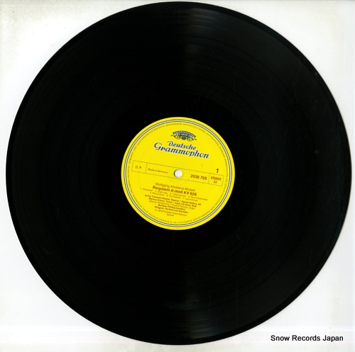KARAJAN, HERBERT VON mozart; requiem 2530705