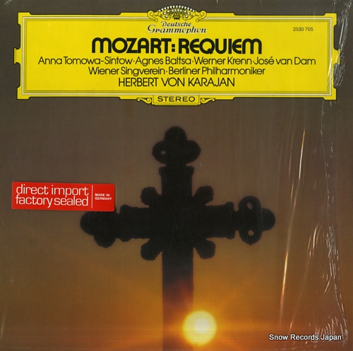 KARAJAN, HERBERT VON mozart; requiem 2530705