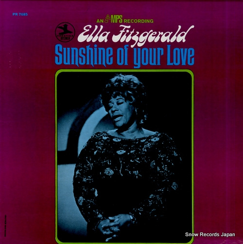 FITZGERALD, ELLA sunshine of your love PRST7685