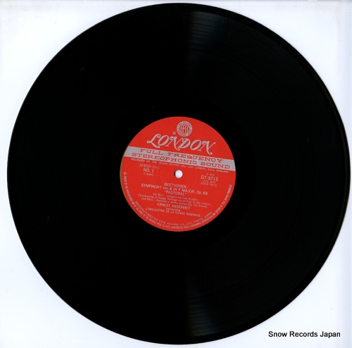 ANSERMET, ERNEST beethoven; symphony no.6 in f major op.68 