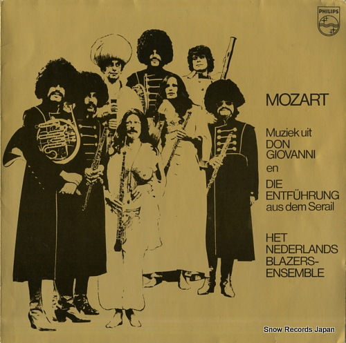 HET NEDERLANDS BLAZERS ENSEMBLE mozart; muziek uit don giovanni/die entfuhrung aus dem serail 6833251