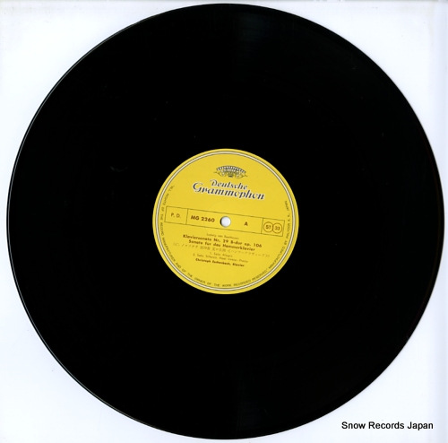 ESCHENBACH, CHRISTOPH beethoven; hammerklavier-sonate op.106 MG2260