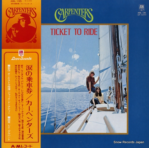CARPENTERS ticket to ride AML195