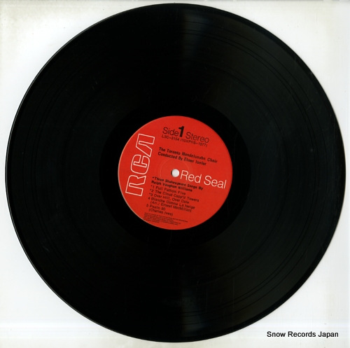 ISELER, ELMER the toronto mendelssohn choir LSC-3154