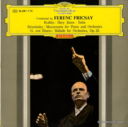 FRICSAY, FERENC kodaly; hary janos suite SLGM-1172