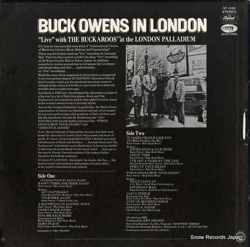 OWENS, BUCK buck owens in london ST-232