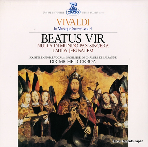 CORBOZ, MICHEL vivaldi; la musique sacree vol.4 / beatus vir ERX-2294