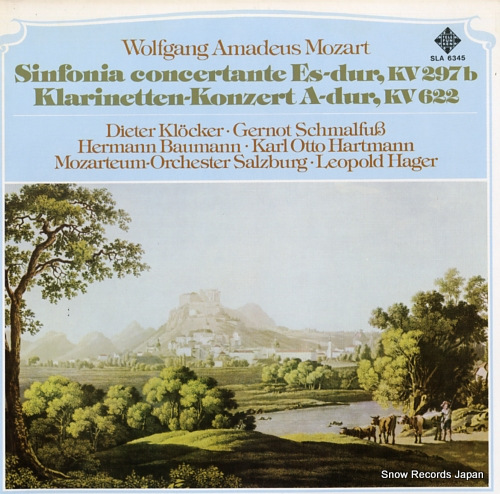 HAGER, LEOPOLD mozart; sinfonia concertante SLA6345