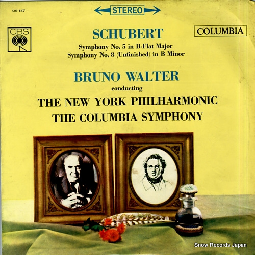 WALTER, BRUNO schubert; symphony no.5 & no.8 