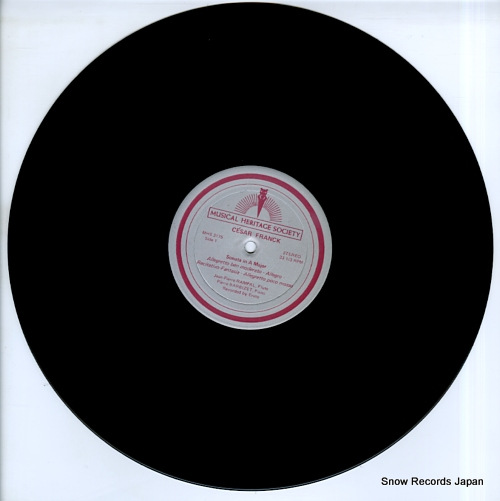 ԥ롦ѥ franck; sonata in a major / pierne; sonata, op.36 MHS3175