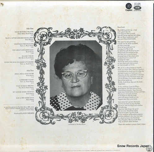 OWENS, BUCK your mother's prayer ST-439