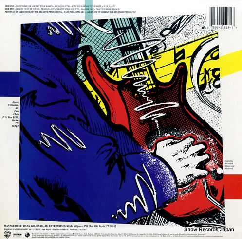 WILLIAMS, HANK, JR. born to boogie 1-25593