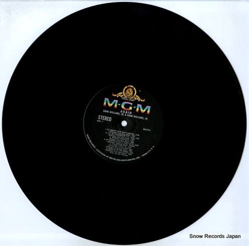 WILLIAMS, HANK / HANK WILLIAMS, JR. again SE-4378