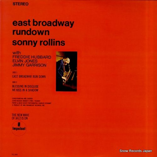 ROLLINS, SONNY east broadway run down YP-8509-AI