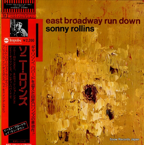 ROLLINS, SONNY east broadway run down YP-8509-AI