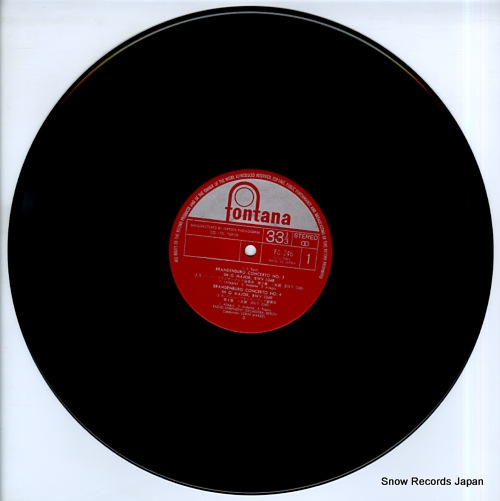 MAAZEL, LORIN bach; brandenburg concerto no.3, no.4, no.5 FG-246