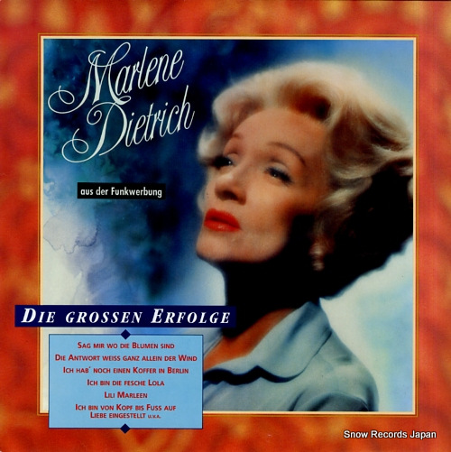 DIETRICH, MARLENE die grossen erfolge 1C088-1563671