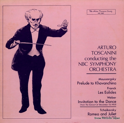TOSCANINI, ARTURO moussorgsky; prelude to khovanchina ATS1047